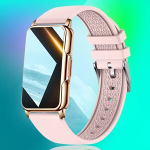 smartwatches, lovely women's wristwatches for Android Xiaomi, featuring heart rate monitoring, call reminders, and a smart band—a blend of functionality and elegance