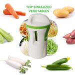 Heavy Duty Spiralizer Slicer Vegetable Spiral Slicer Cutter Zucchini Pasta Noodle Spaghetti Multifunctional Use