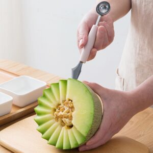 multi-function fruit carving knife, watermelon baller, ice cream digs ball scoop, spoon baller, and various kitchen DIY cold dishes tools and gadgets.