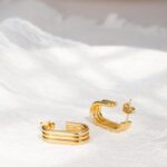 Large Size Drop Earrings for Women Latest 18K Gold Plated Earrings Dubai Jewelry Wedding Party Accessories 2023 Trending
