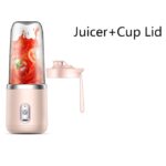 Portable Small Electric Juicer Stainless Steel Blade Juicer Cup Juicer Fruit Automatic Smoothie Blender Kitchen Tool