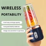 portable small electric juicer—a convenient and compact kitchen appliance.