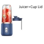 Portable Small Electric Juicer Stainless Steel Blade Juicer Cup Juicer Fruit Automatic Smoothie Blender Kitchen Tool