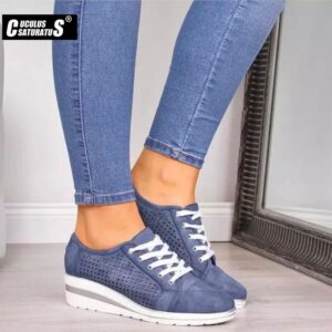 Flats shoes for Women offer both comfort and style in a single package. With their hollow and breathable mesh design, they are perfect for casual wear.