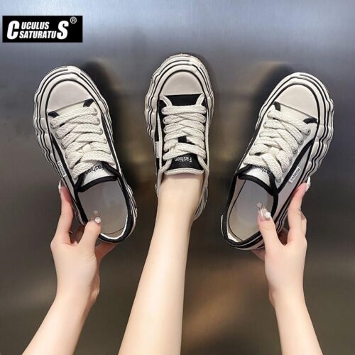 Women's canvas sneakers, Comfortable and versatile Casual footwear.