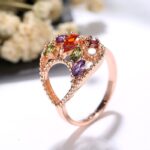 Luxury Jewellery Set Rose Gold Color Pear African Style Neckless for women Daily Casual Fashion