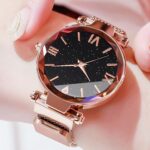 Luxury ladies Bracelet Watches with Magnet Buckle 5 Pcs Watch Set for Women Fashion