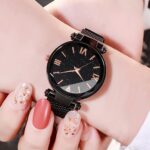 Luxury ladies Bracelet Watches with Magnet Buckle 5 Pcs Watch Set for Women Fashion