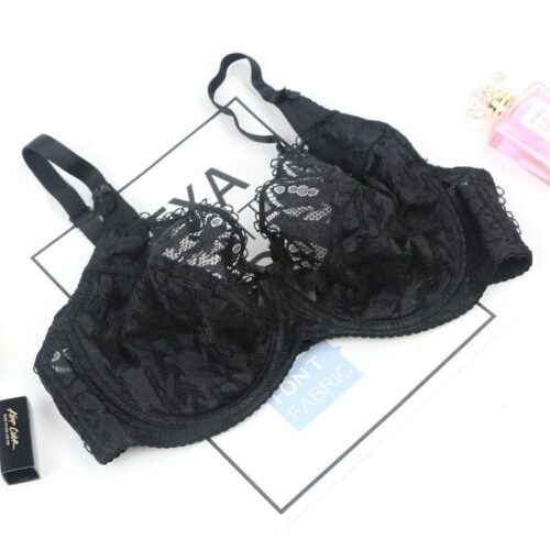 A comfortable and supportive bra in a plus size with push-up features, made from soft cotton for all-day wear.
