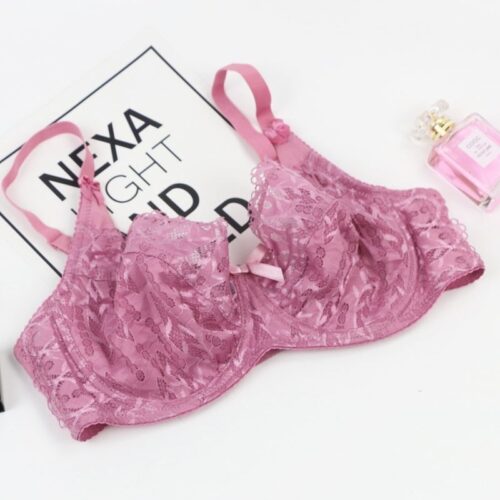A comfortable and supportive bra in a plus size with push-up features, made from soft cotton for all-day wear.
