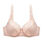 Women Plus Size Brassiere Lingerie Embroidery Floral Lace Bra Sexy Bralette Underwired Underwear