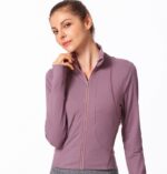 Women’s Winter Sweatshirts Collar Leisure for Female Top Zipper Jacket Sweatshirt