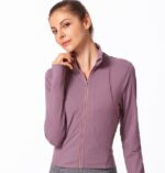 Women’s Winter Sweatshirts Collar Leisure for Female Top Zipper Jacket Sweatshirt