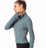 Women’s Winter Sweatshirts Collar Leisure for Female Top Zipper Jacket Sweatshirt