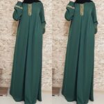 Embroidered Long Sleeve Casual abaya for women Elegant Robe Middle East Design online in Pakistan