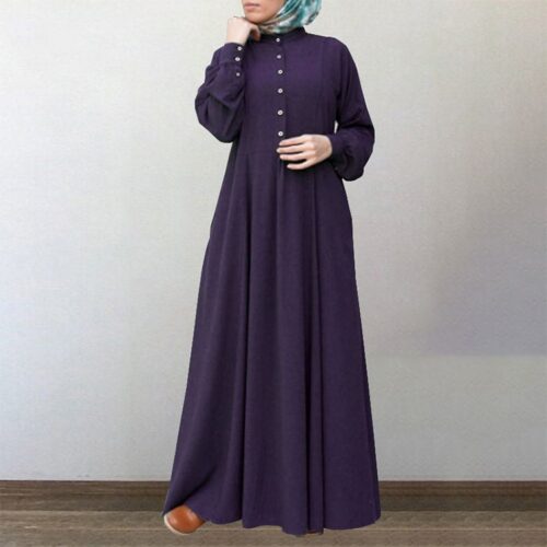 These abayas feature a classic design with cotton fabric, ideal for a traditional and comfortable style.