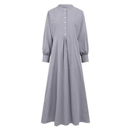 These abayas feature a classic design with cotton fabric, ideal for a traditional and comfortable style.