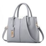 Women Crossbody Handbag Bag European and American Design Simple Large Capacity Single Shoulder Solid Color