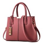 Women Crossbody Handbag Bag European and American Design Simple Large Capacity Single Shoulder Solid Color