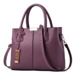 Women Crossbody Handbag Bag European and American Design Simple Large Capacity Single Shoulder Solid Color