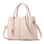 Women Crossbody Handbag Bag European and American Design Simple Large Capacity Single Shoulder Solid Color