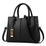 Women Crossbody Handbag Bag European and American Design Simple Large Capacity Single Shoulder Solid Color