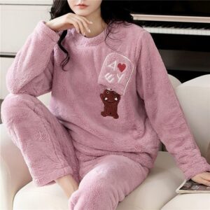 Cozy and comfortable sleepwear designed to keep you warm during cold winter nights.