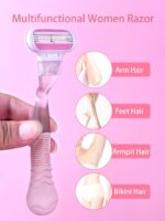 Women Safety Razor Blades Face/ Leg/ Armpit/ Bikini Beauty Hair Removal Shaving Compatible Venus Shaver