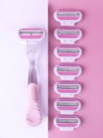 Women Safety Razor Blades Face/ Leg/ Armpit/ Bikini Beauty Hair Removal Shaving Compatible Venus Shaver