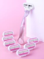 Women Safety Razor Blades Face/ Leg/ Armpit/ Bikini Beauty Hair Removal Shaving Compatible Venus Shaver