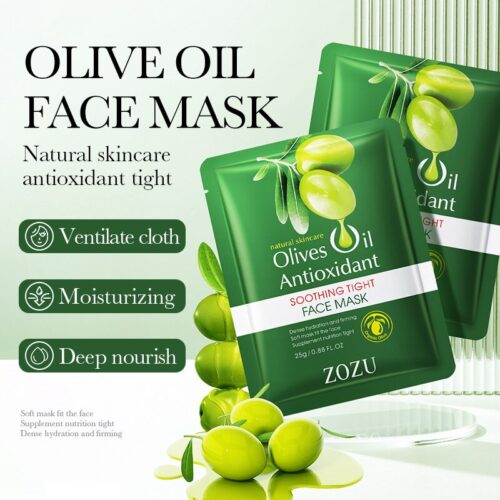 Anti-Aging Whitening Olive Facial Mask Moisturizing