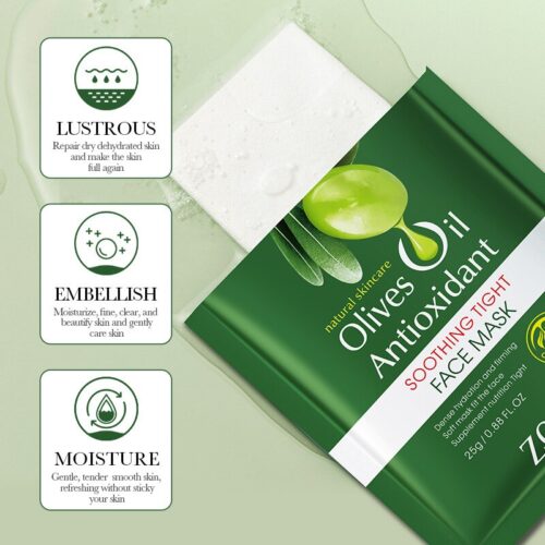 Anti-Aging Whitening Olive Facial Mask Moisturizing