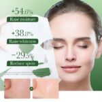 10pcs Olive Facial Mask Moisturizing Soothing Firming Anti-Aging Whitening Face Sheet Mask Skin Care Products Beauty Health