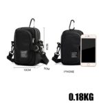 Men Waist Pack Bag Small Pocket Military Waist Pack Running Pouch Travel Multifunctional Small Messenger Bag