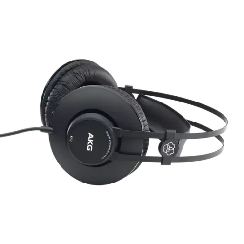 AKG K52 Studio Headphones, the ideal choice for recording sessions and professional audio monitoring.