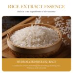 Handmade Rice Soap Rice Puree Essence Body Bath Hydrating Oil Control Facial Cleansing Care Whitening Moisturizing