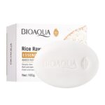Handmade Rice Soap Rice Puree Essence Body Bath Hydrating Oil Control Facial Cleansing Care Whitening Moisturizing
