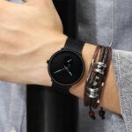 Quartz Men Watches Luxury Top Brand Slim Waterproof Steel Mesh Strap