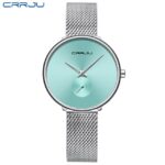 Luxury Women Watch Simple and Casual Ladies Daily Mesh Strap Wristwatch