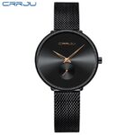 Luxury Women Watch Simple and Casual Ladies Daily Mesh Strap Wristwatch