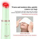 Eye Massager Pen Heated Vibration Massager for Relief Eye Fatigue Dark Circles Puffiness Anti- Aging Wrinkle