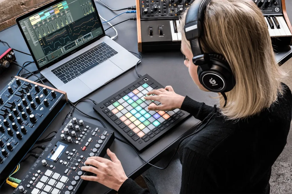 Novation Pro MK3 Advanced MIDI Controller and Sequencer, a powerful tool for music production and live performance.