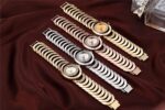 Gold Watch Women Luxury Brand Bracelet Full Stainless Steel Rhinestone wristwatches for ladies
