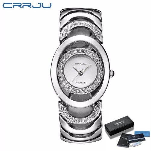 Gold Watch Luxury Rhinestone for Women, an elegant and glamorous wristwatch