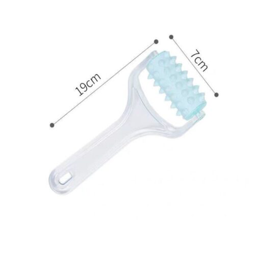 A portable massage tool for relaxation and tension relief.