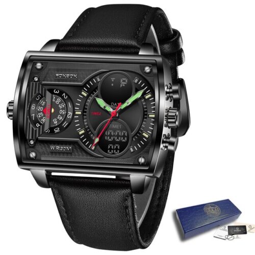 luxury watches for men, showcasing dual display functionality for added style and precision.
