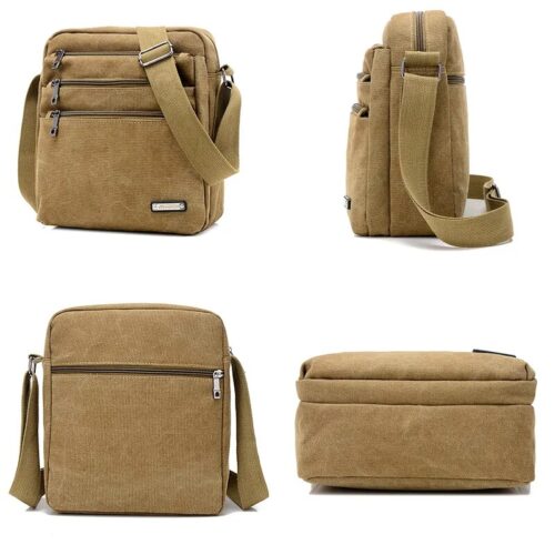A versatile men's traveling shoulder bag handbag, the perfect companion for your journeys.