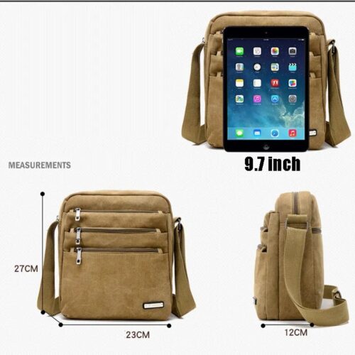 A versatile men's traveling shoulder bag handbag, the perfect companion for your journeys.