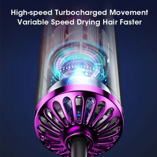 Multifunctional electric hair dryer hot air brush for efficient hair styling
