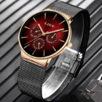 Men’s Watches Top Brand Luxury Quartz Watch Waterproof Ultra-Thin Wristwatch for Men